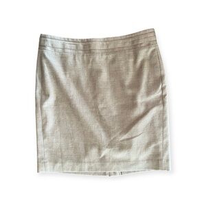 Banana republic skirt size 4 small beige straight pencil